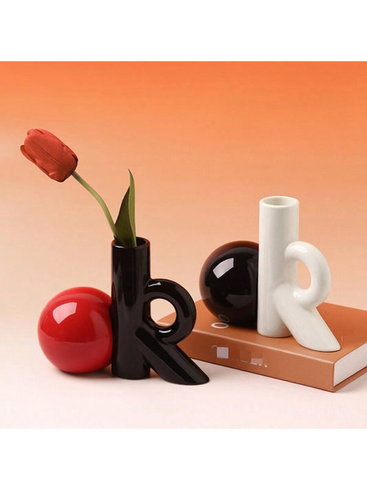 ‘OK’ Shape Modern Ceramic Vase